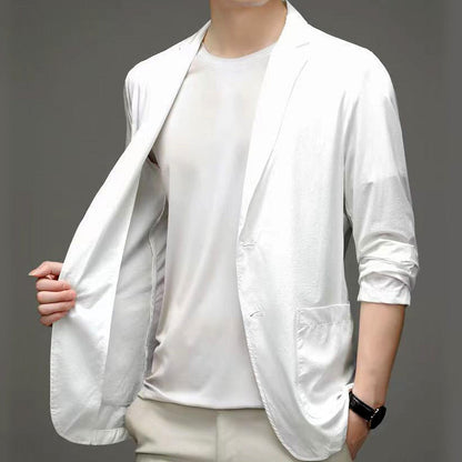 🥳2026 HOT SALE🥳💞50K+ SOLD!👴👔50% OFF! Lightweight Four-Season Blazer – Versatile for all weather. Soft, breathable & easy to wear. Perfect for weddings or Sunday roasts. Look sharp effortlessly. 🥂✨