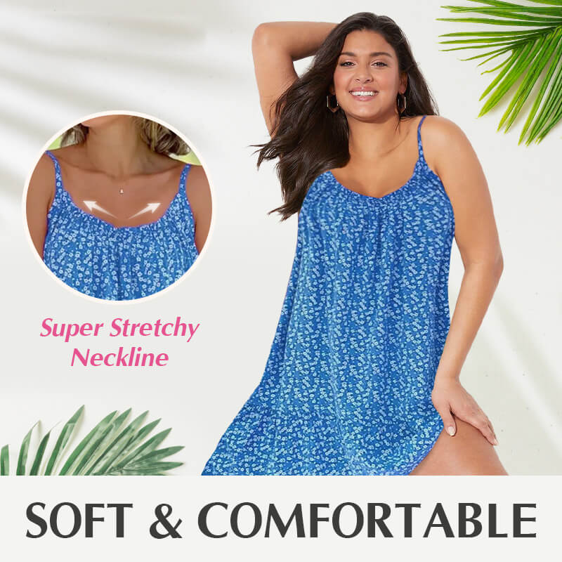 🌸🔥Hot Sale 50 %OFF💐 Floral Printed Camisole Dress