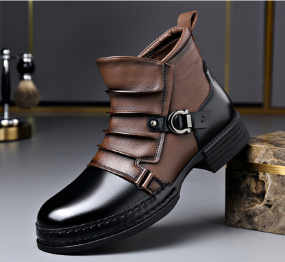 Men's Genuine Leather Ankle Boots