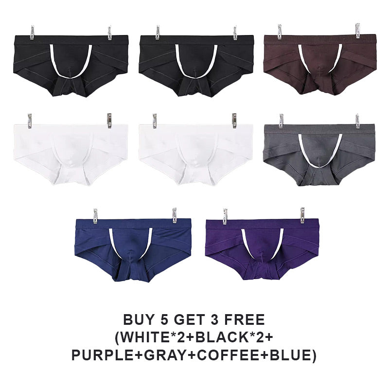 Men's Breathable U Convex Pouch Briefs【Buy 5 Get 3 Free】