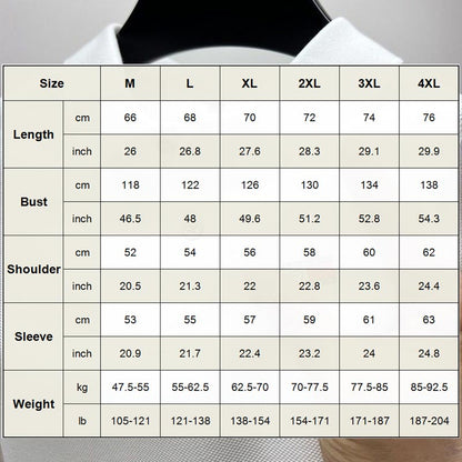 Men’s Fashionable Lapel Long-sleeve T-shirt