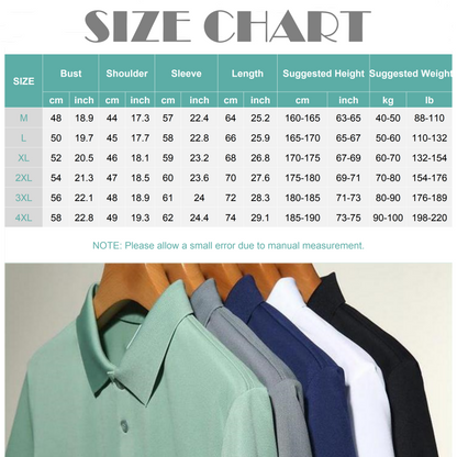 Men's Summer Classic Lapel T-Shirt