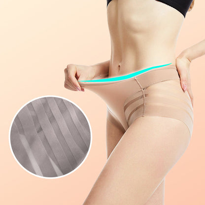 Breathable Seamless Striped Panty for Women