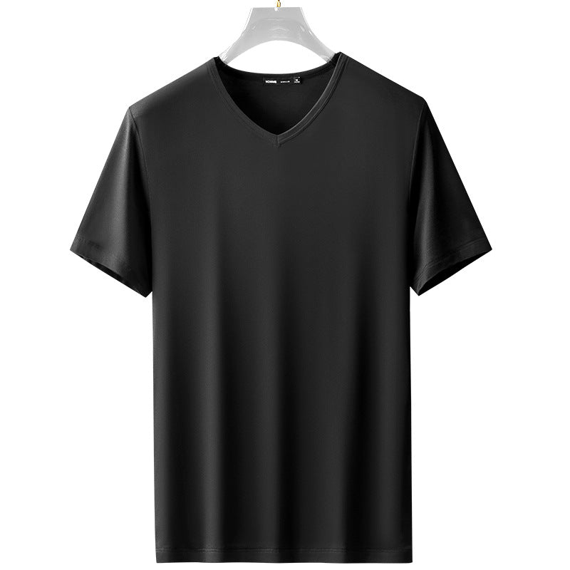Men's Modal Short Sleeves V-Neck T-Shirt