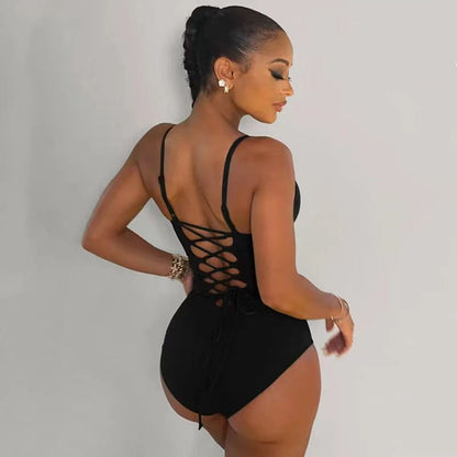 🔥Hot Sale 🔥Women’s Plus Size Gathered Butt Lifting Bodysuit Shapewear