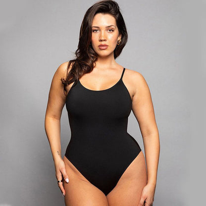 🔥Hot Sale 🔥Women’s Plus Size Gathered Butt Lifting Bodysuit Shapewear