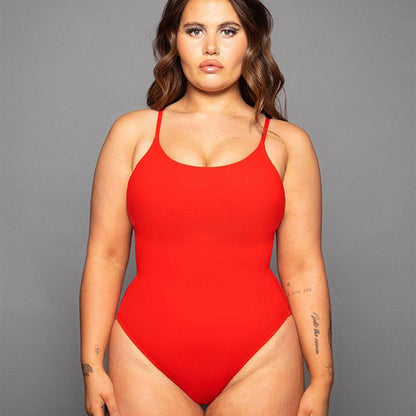 🔥Hot Sale 🔥Women’s Plus Size Gathered Butt Lifting Bodysuit Shapewear