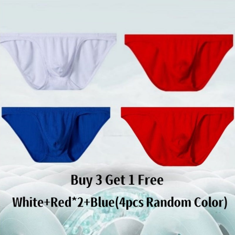 Men's Low Waist Soft Breathable Briefs(Buy 5 Get 2 Free)