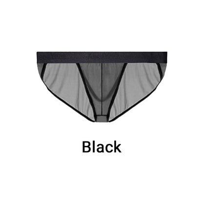 Men's Low Waist Breathable Large Pouch Briefs