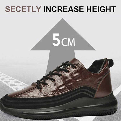 🌲🎁Men’s Luxury Crocodile Print Air Cushion Sneakers