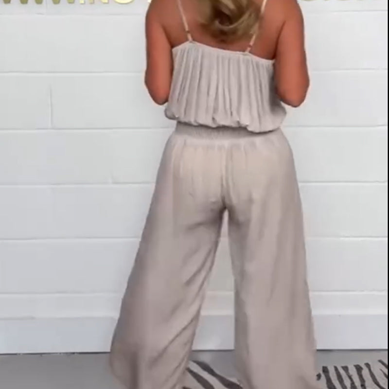 Women’s Casual Loose Cami Jumpsuit