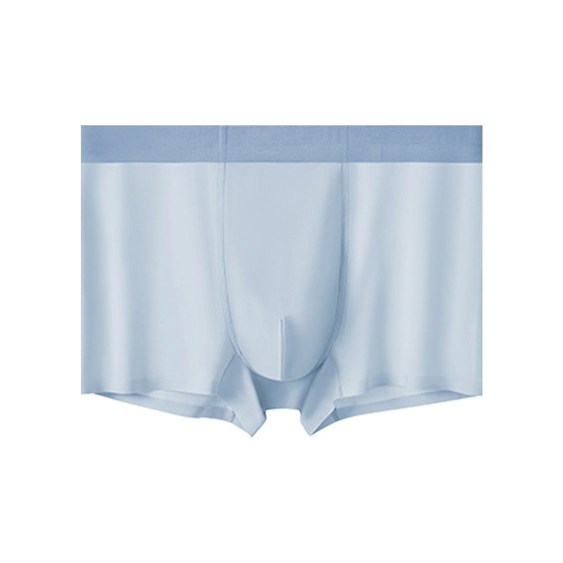 ❄️ Stay Cool All Day! Men’s Cooling Boxer Briefs – Ice Silk Fabric for Maximum Breathability