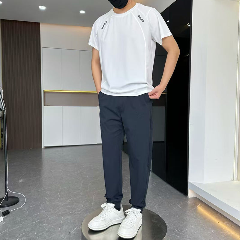 ☀️Men's Casual Thin Breathable Two-piece Suit👖