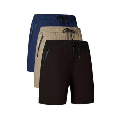 Men's Letter Print Drawstring Waist Shorts