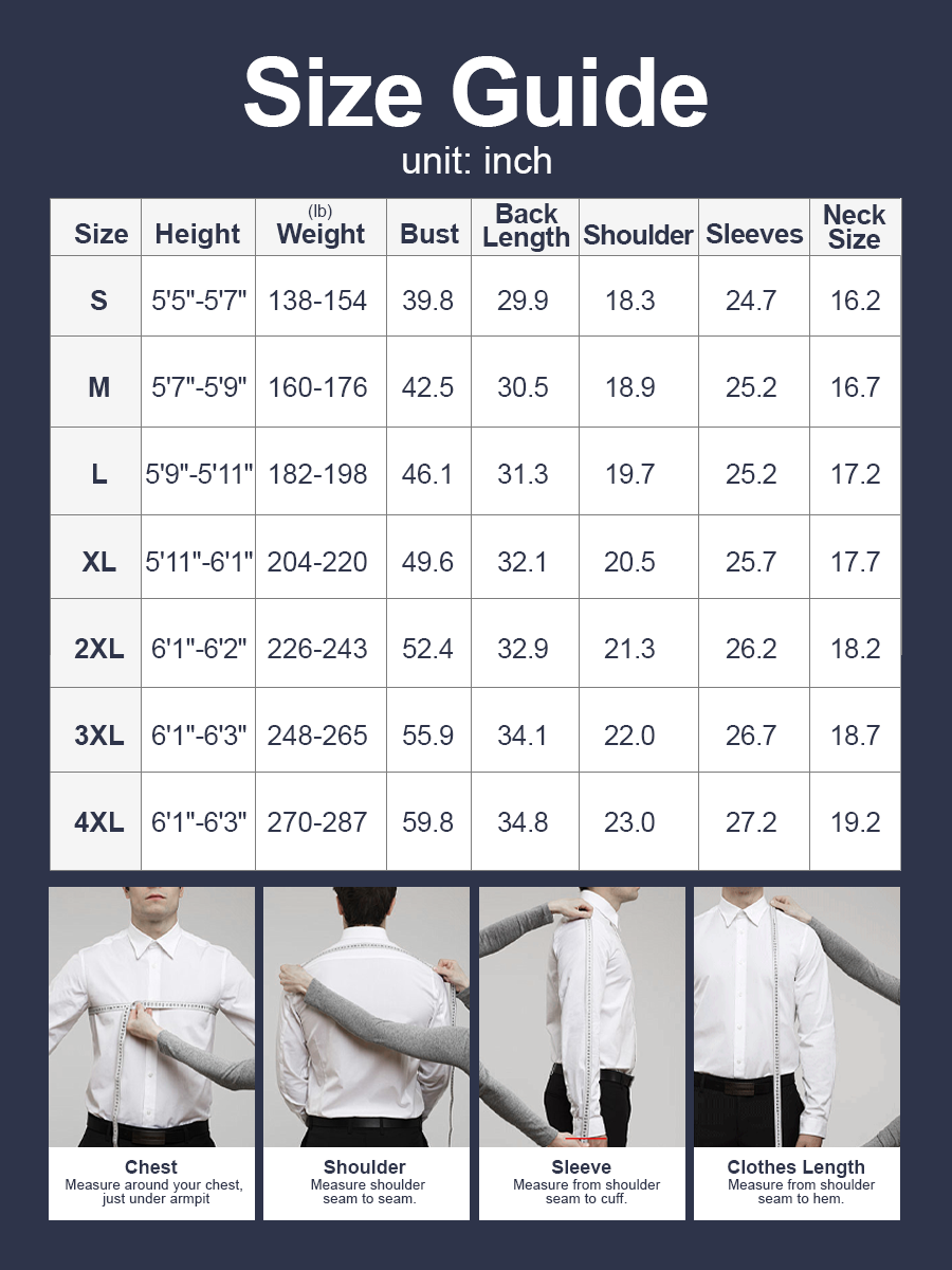 👑Men's TriProof Stretch Iron-free Shirts💥【Buy three and get an additional 15% discount.】🚀