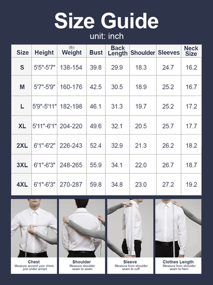 👑Men's TriProof Stretch Iron-free Shirts💥【Buy three and get an additional 15% discount.】🚀