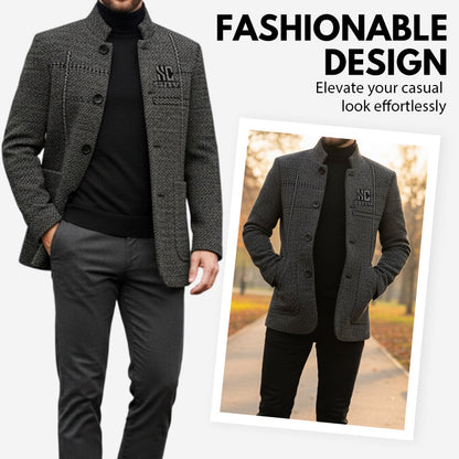 ⏳Limited-time promotion⏰Men's Casual Warm Coat❄️🧥