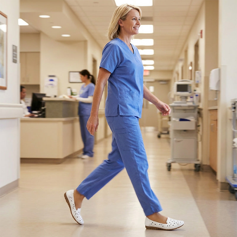 🔥 Last day of the sale: 50% off — Comfortable, lightweight, and stylish orthopedic shoes for women, with an open design.