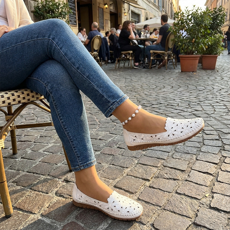 🔥 Last day of the sale: 50% off — Comfortable, lightweight, and stylish orthopedic shoes for women, with an open design.