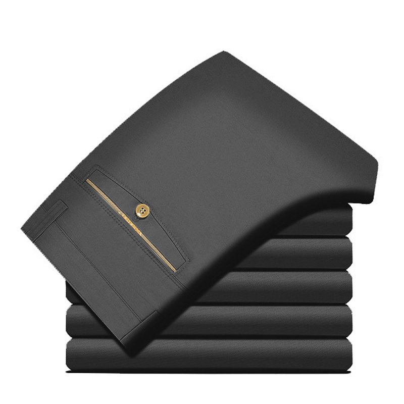 Men's Casual Straight-Fit Pants