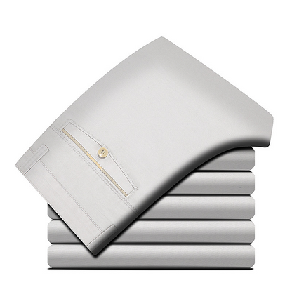 Men's Casual Straight-Fit Pants