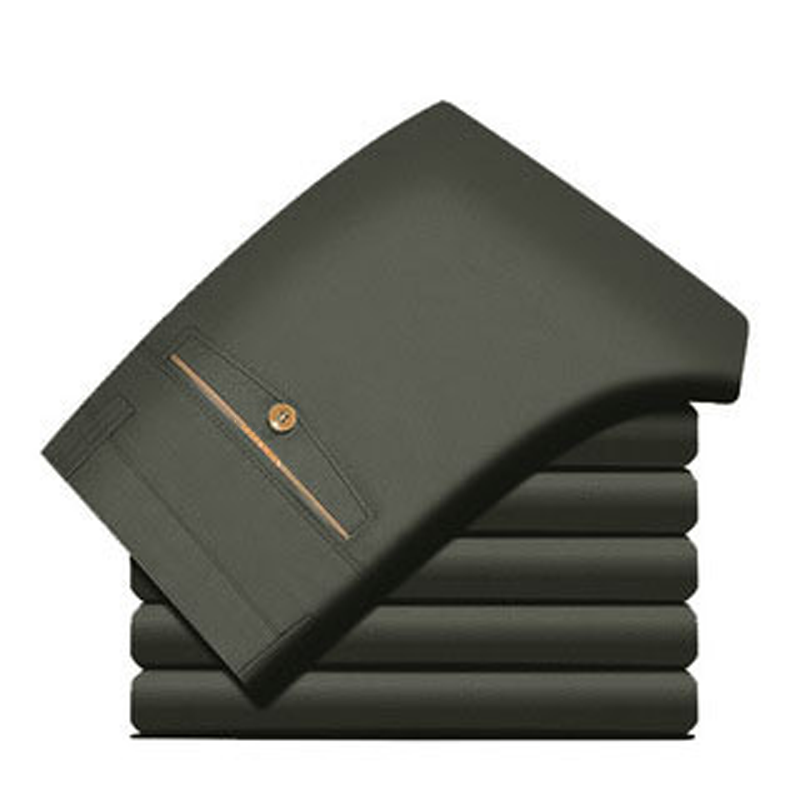 Men's Casual Straight-Fit Pants