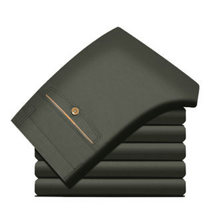 Men's Casual Straight-Fit Pants