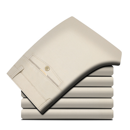 Men's Casual Straight-Fit Pants