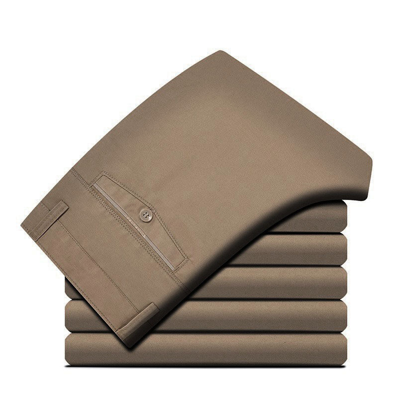 Men's Casual Straight-Fit Pants