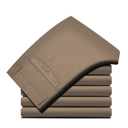 Men's Casual Straight-Fit Pants