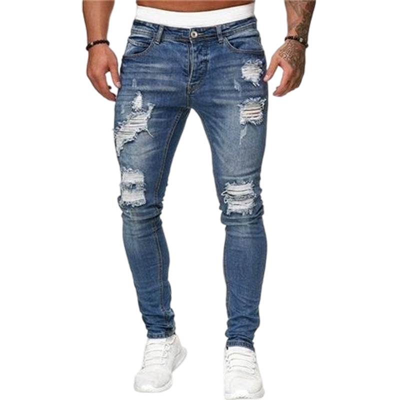 🔥🎁New 50% OFF🔥Stylish distressed skinny jeans for men