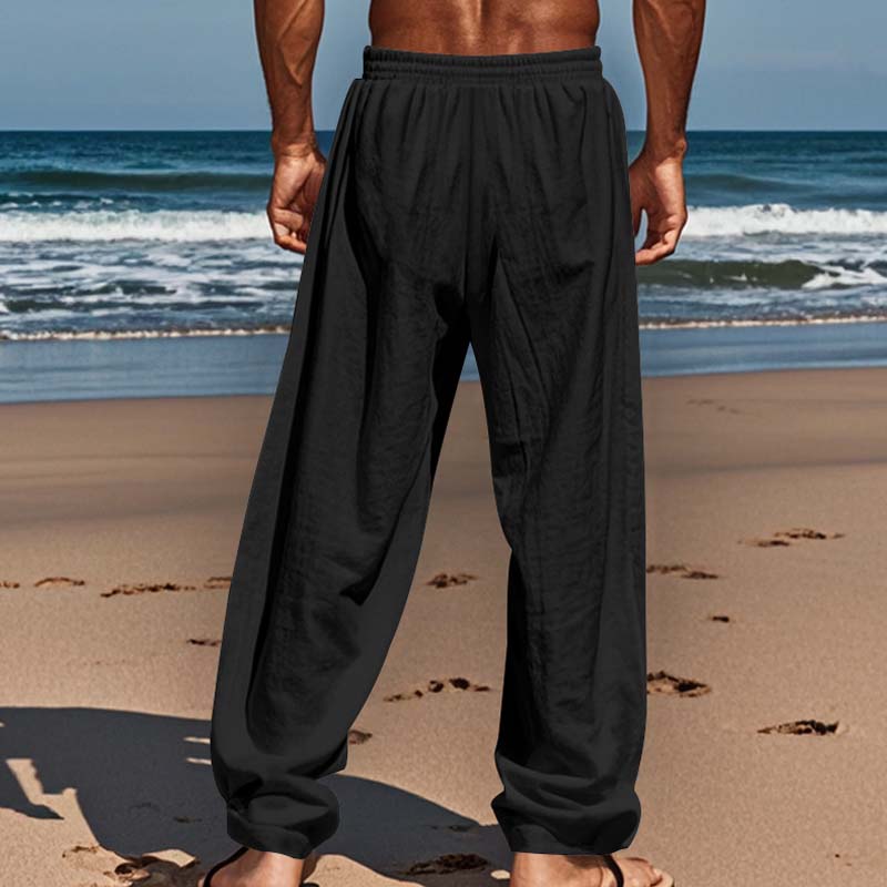Men's Casual Loose Straight-Leg Pants