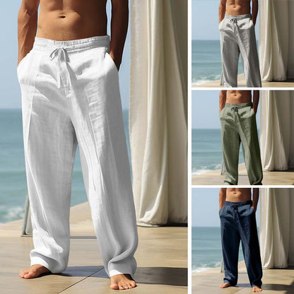 Men's Casual Loose Straight-Leg Pants
