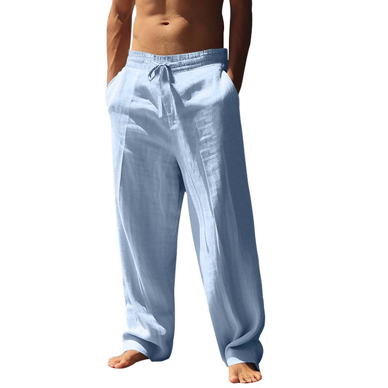 Men's Casual Loose Straight-Leg Pants
