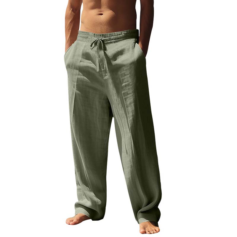 Men's Casual Loose Straight-Leg Pants