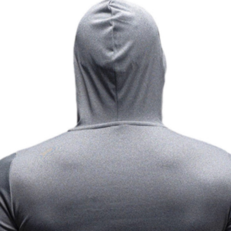 💪 Men’s Stretch-Fit Long Sleeve Fitness Hoodie – Comfortable, Breathable & Perfect for Workouts ⚡🏋️‍♂️