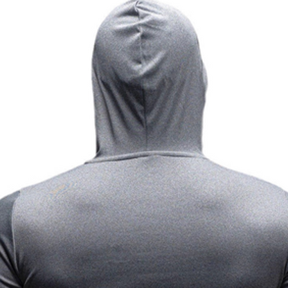 💪 Men’s Stretch-Fit Long Sleeve Fitness Hoodie – Comfortable, Breathable & Perfect for Workouts ⚡🏋️‍♂️