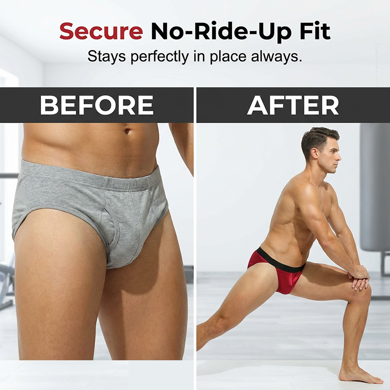 Premium Cooling High-Cut Briefs