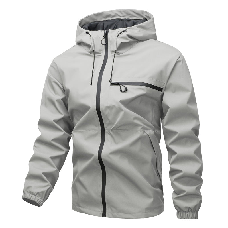 🌧️ All-Weather Utility | Men's Waterproof Oversized Hooded Jacket