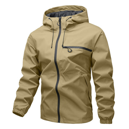 🌧️ All-Weather Utility | Men's Waterproof Oversized Hooded Jacket