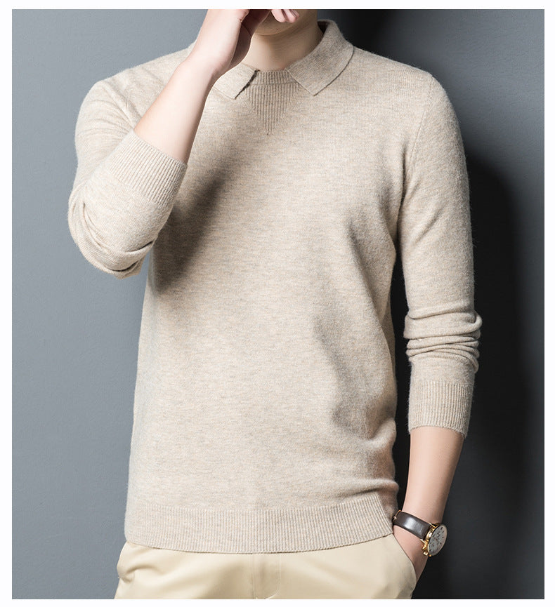 Men's high quality cashmere sweater
