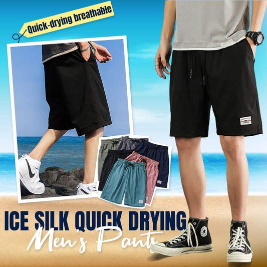 Ice Silk Quick Drying Men's Pants
