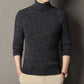 Fashion solid color slim men's turtleneck high quality cashmere sweater-buy 2 free shipping