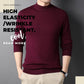 Men's Slim Fit Turtleneck Fleece Sweater