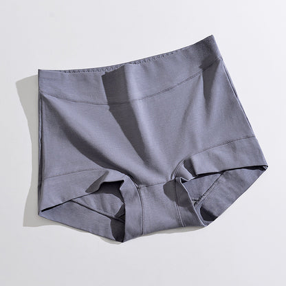 Women's Large Size High Waist Cotton Graphene Crotch Antibacterial Panties