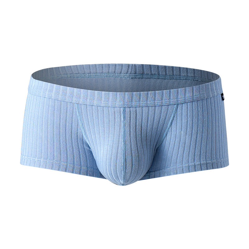 Men's Yarn Woven U-Shaped Low Briefs